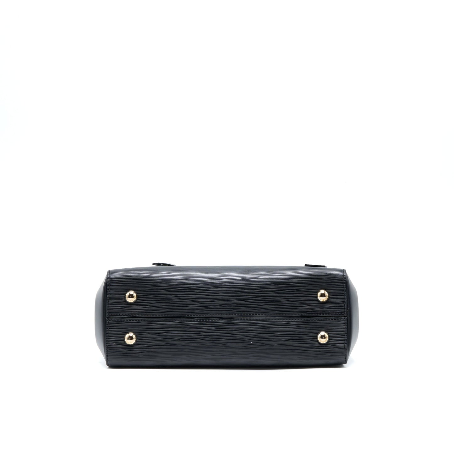 Louis Vuitton Cluny Epi Black with Initial S.S