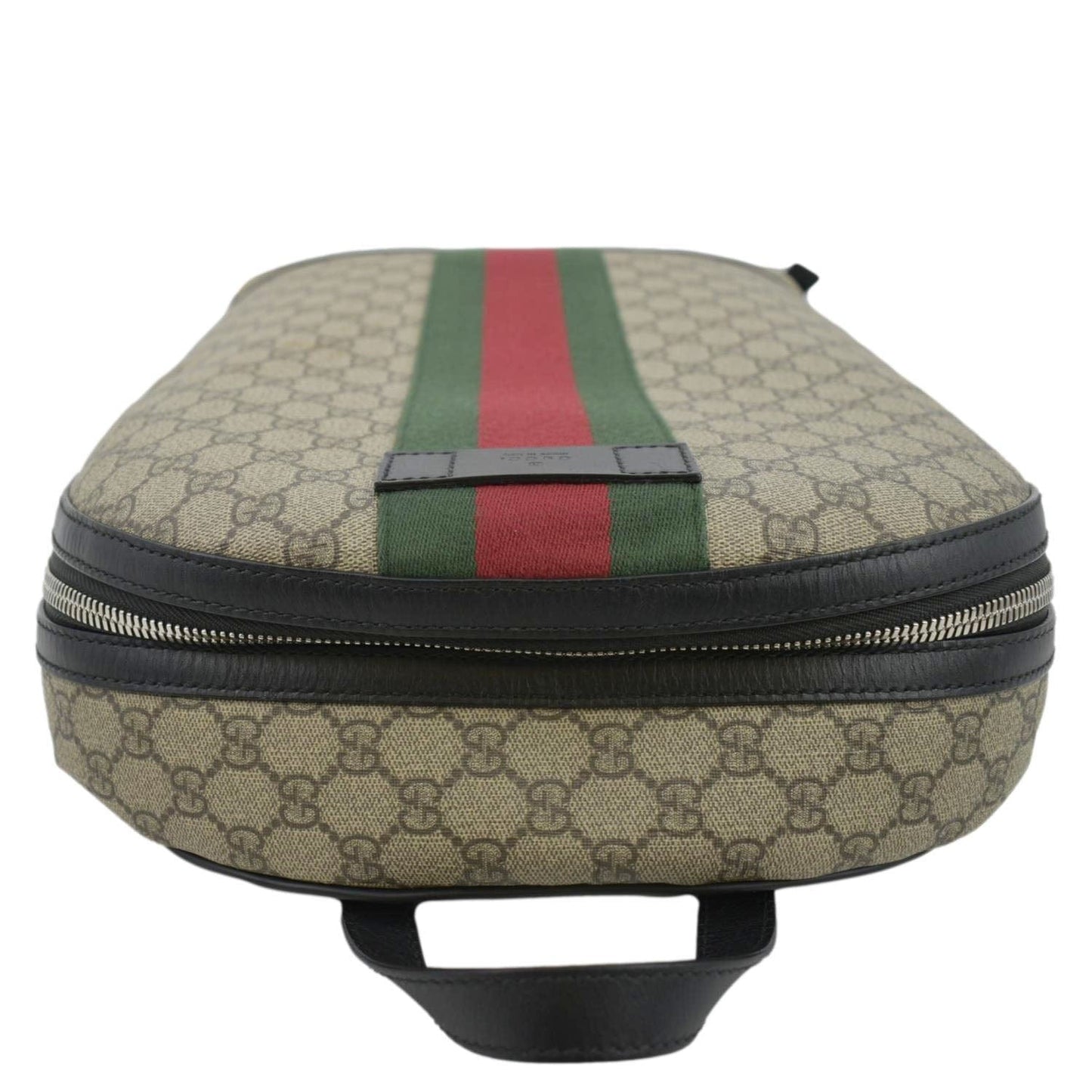 GUCCI Web GG Supreme Canvas Backpack Beige 443805