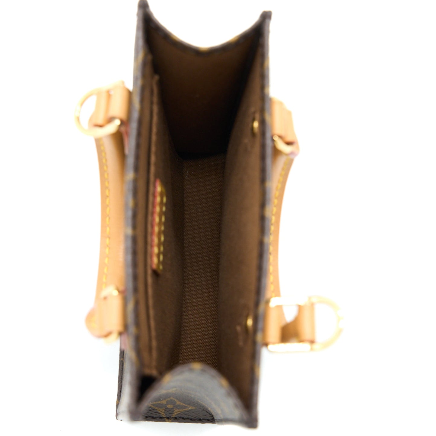 Louis Vuitton Petit Sac Plat Monogram Canvas (New Version)