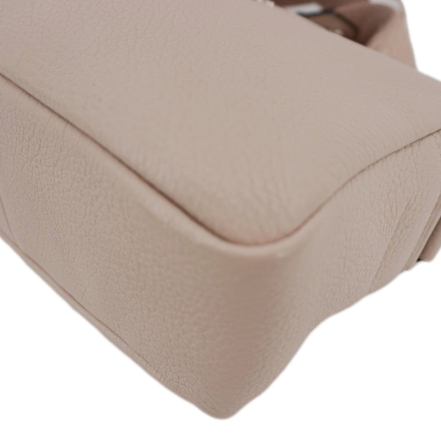PRADA Vitello Daino Soft Leather Camera Shoulder Bag Beige