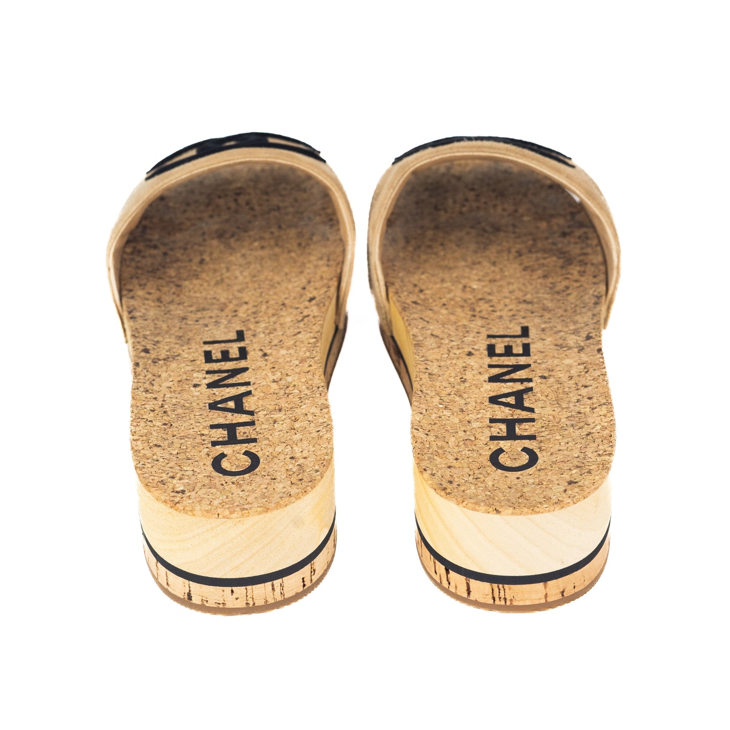 Chanel CC Platform sandals