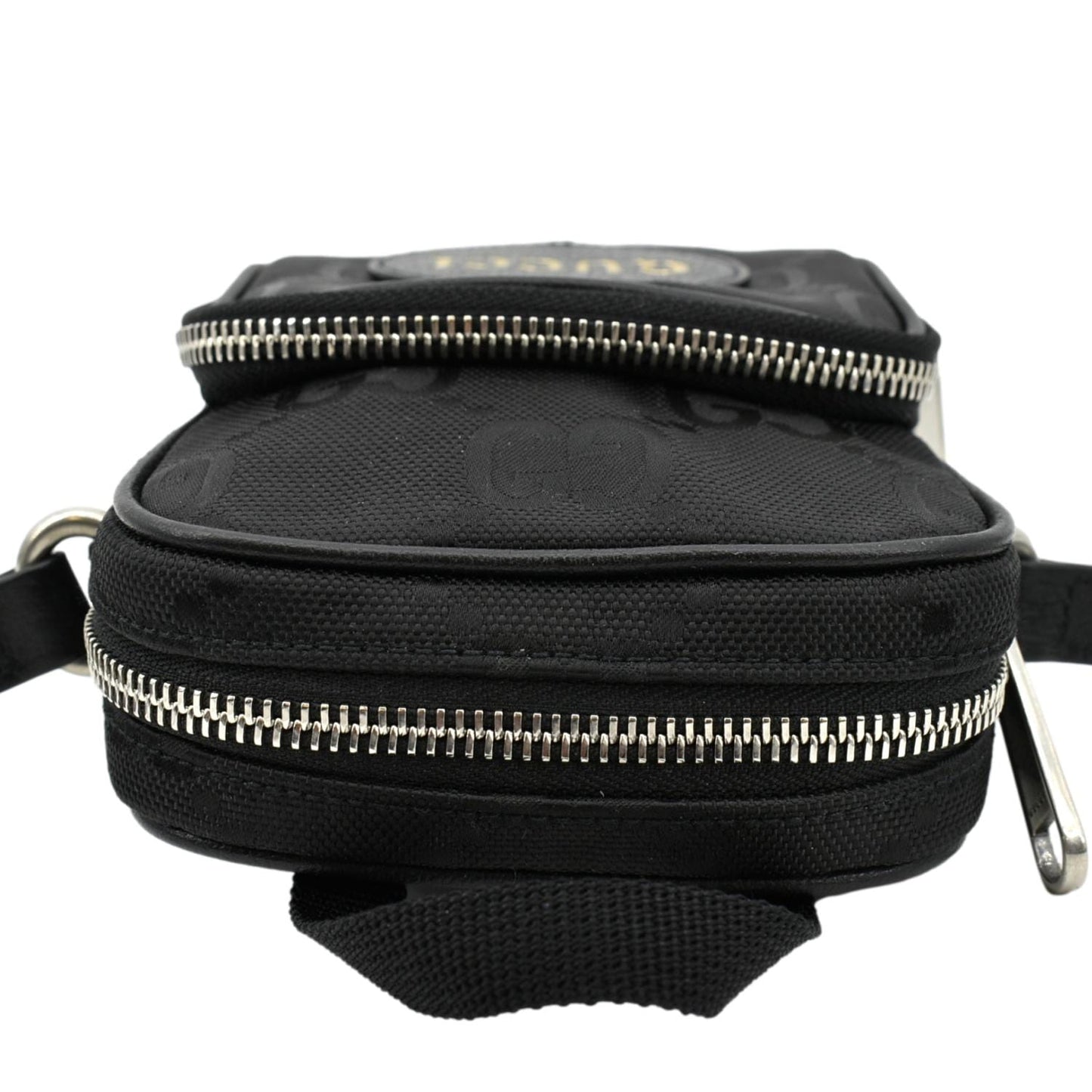 GUCCI Off The Grid Mini Nylon Crossbody Bag Black 643882