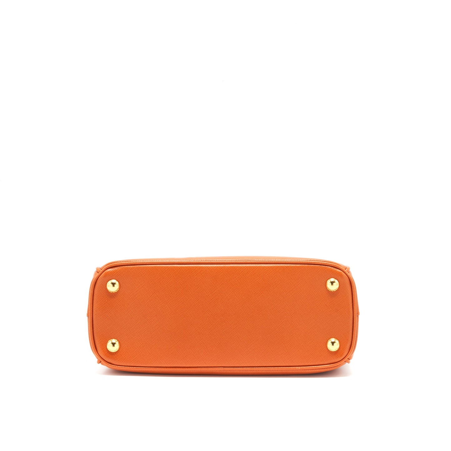 Prada Saffiano Tote Purse Papaya