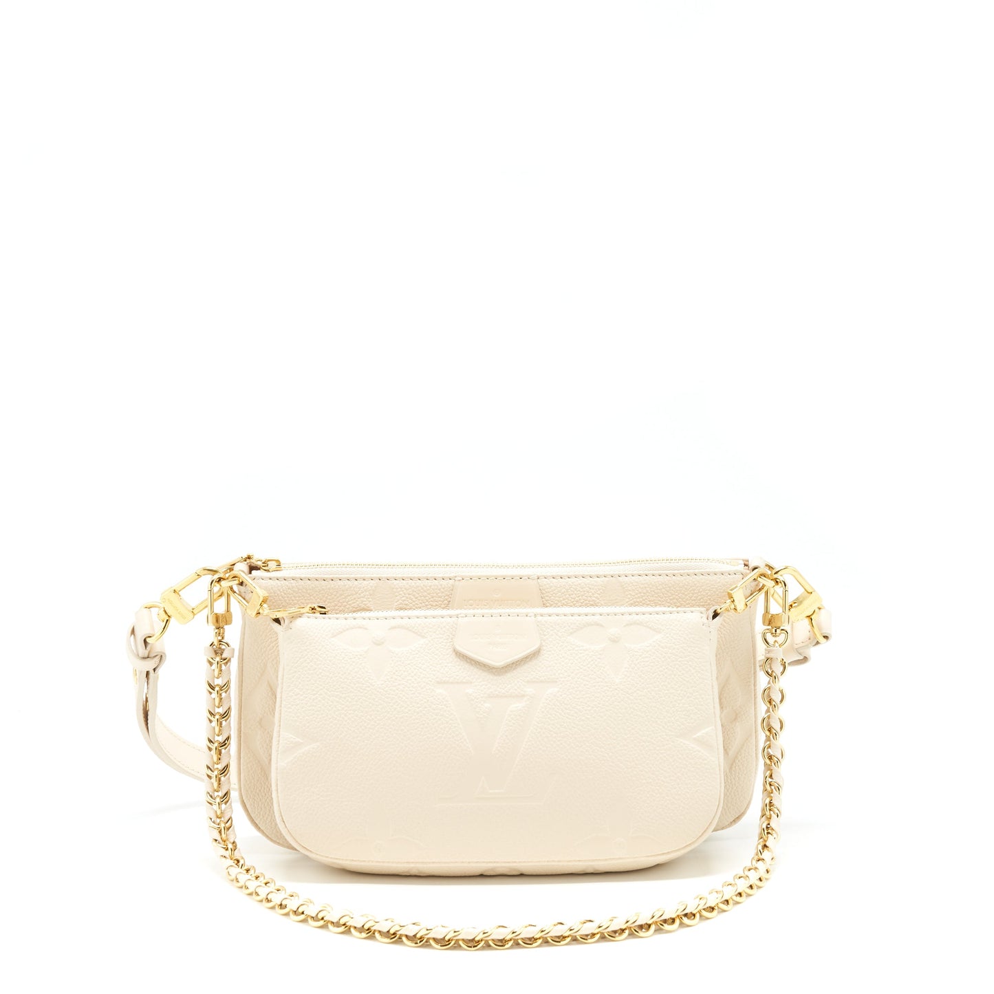 Louis Vuitton Multi Pochette White