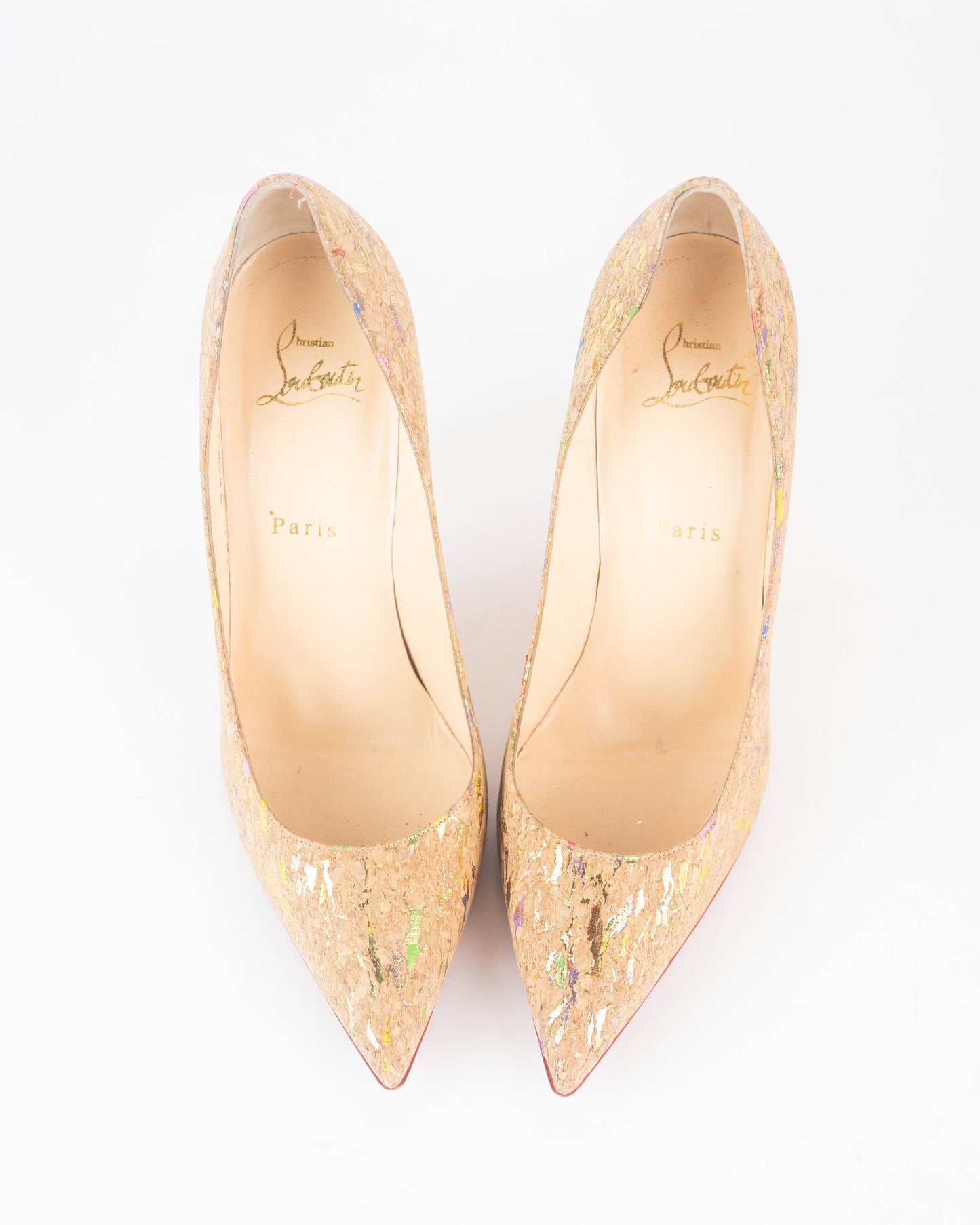 Christian Louboutin Decoltish Multicolor 100mm