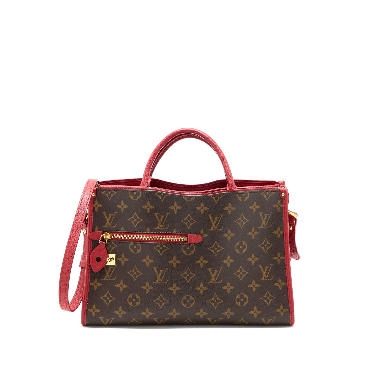 Louis Vuitton Popincourt Purse Monogram Canvas/Cerise