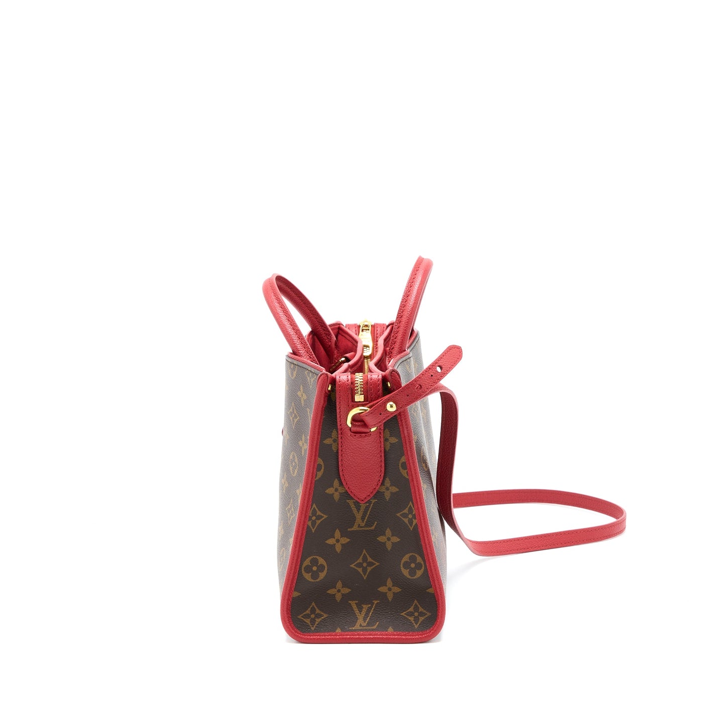 Louis Vuitton Popincourt Purse Monogram Canvas/Cerise
