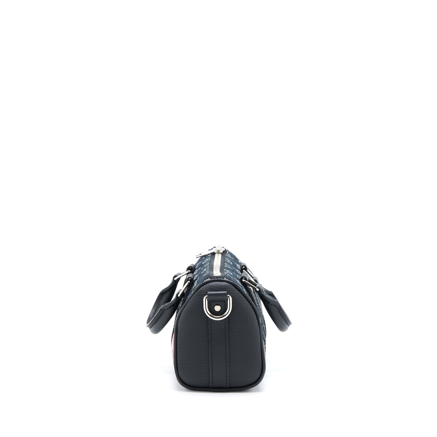 Louis Vuitton Keepall Denim Black/Leather