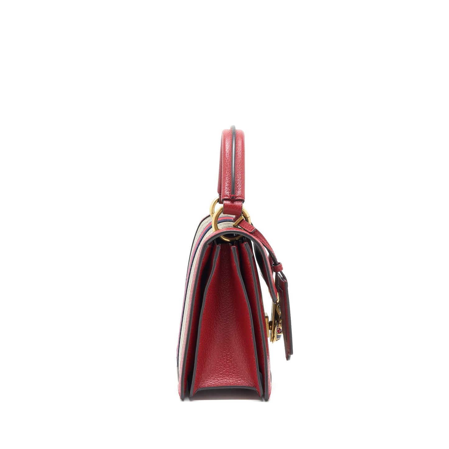 Gucci Queen Margaret Top Handle Purse Red