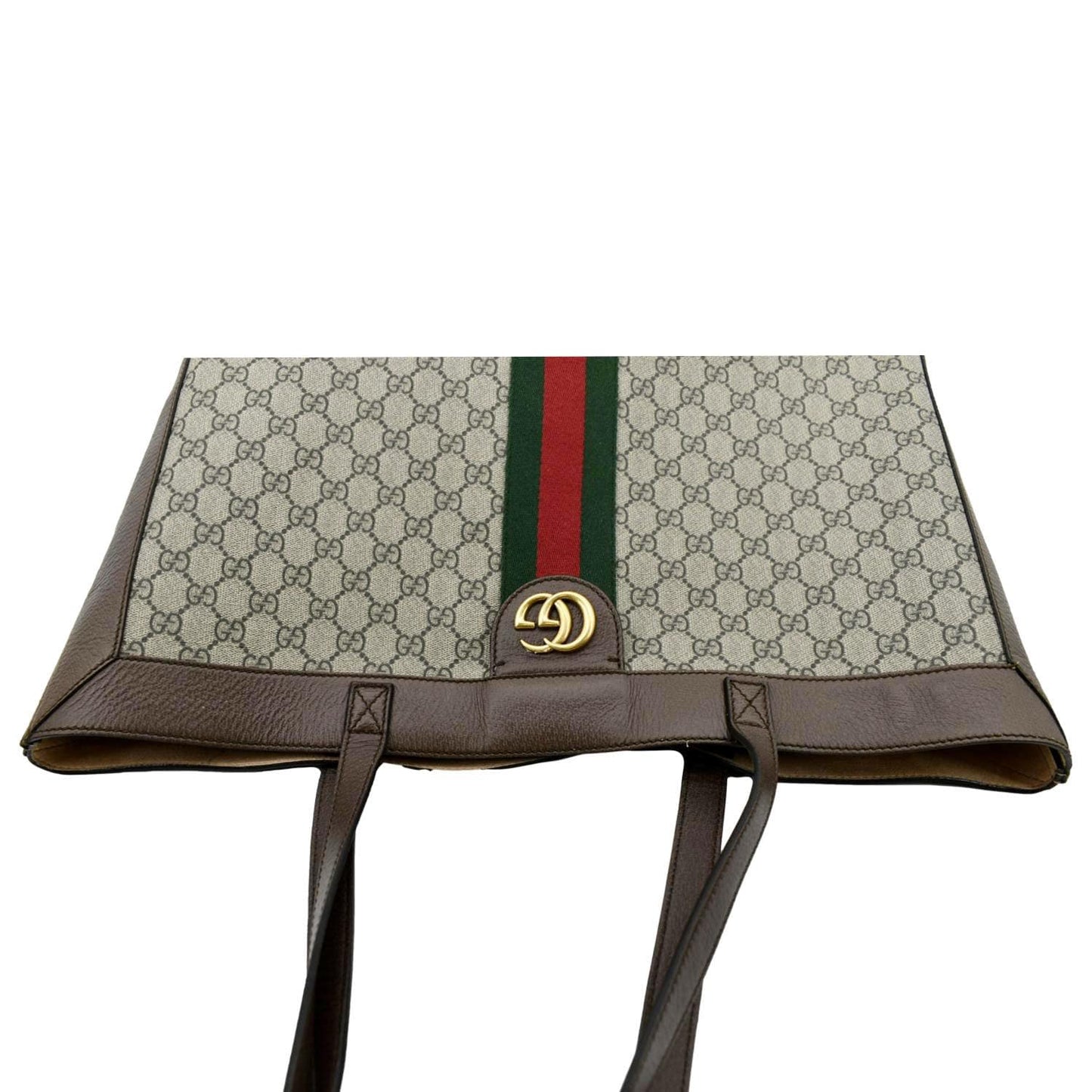 GUCCI Ophidia Soft GG Supreme Tote Bag Brown 547947