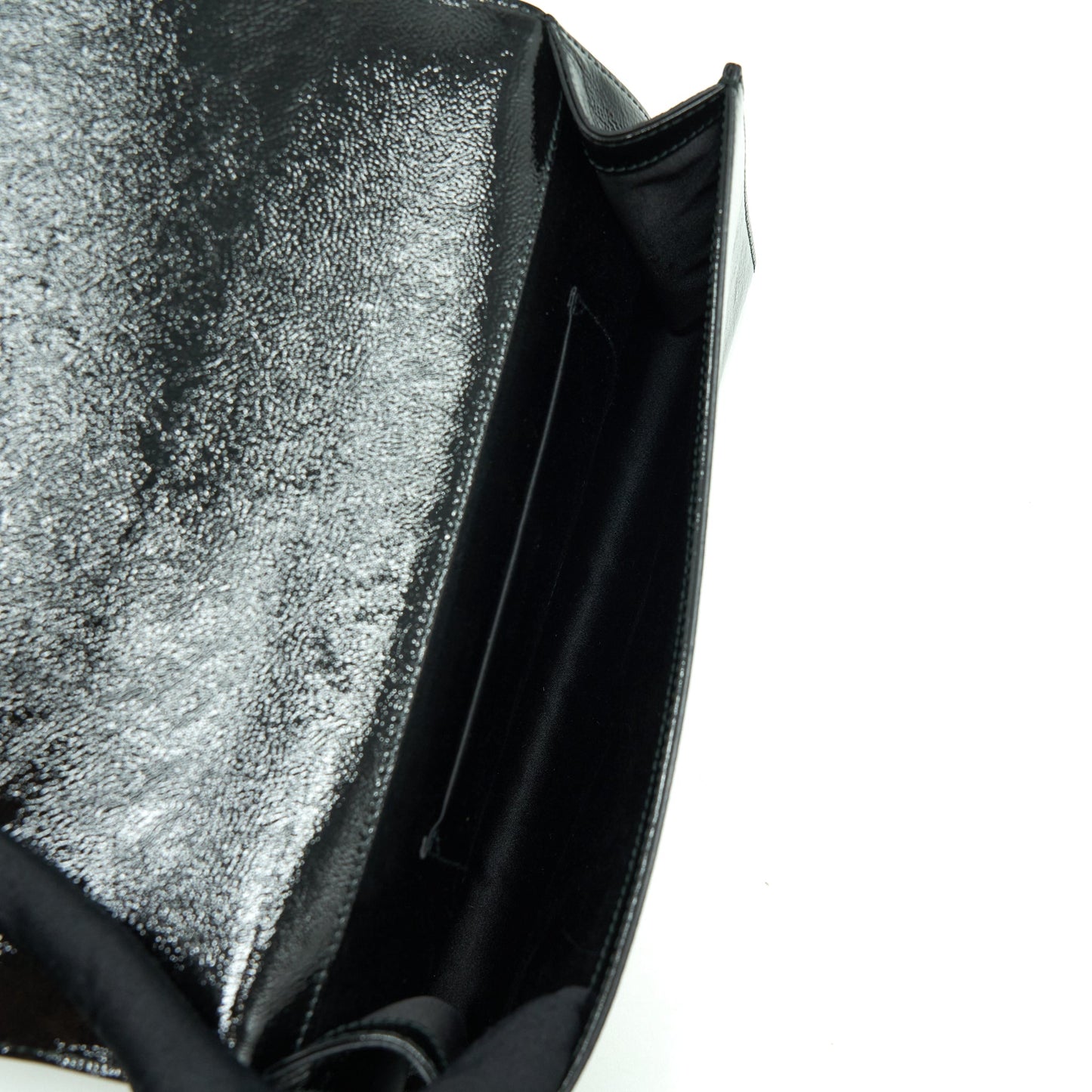 Saint Laurent / Clutch Patent Black