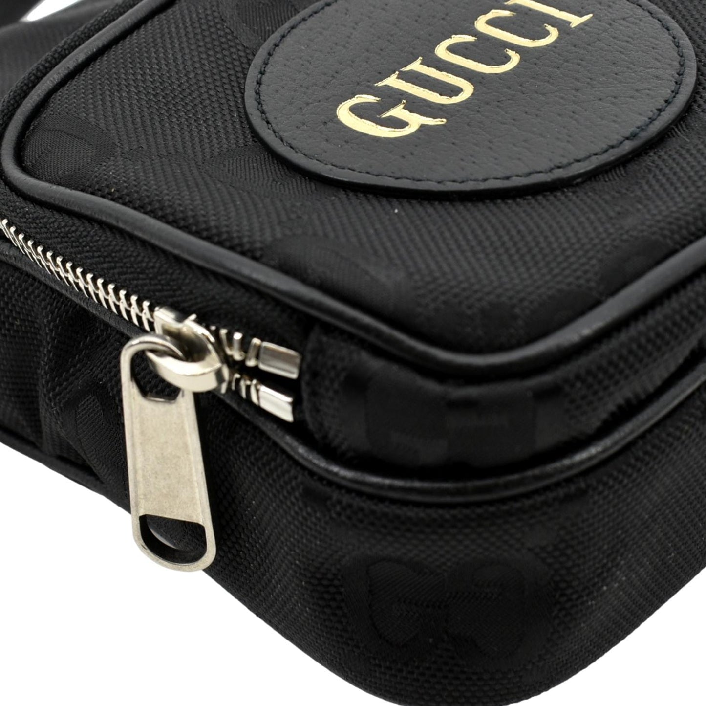 GUCCI Off The Grid Mini Nylon Crossbody Bag Black 643882