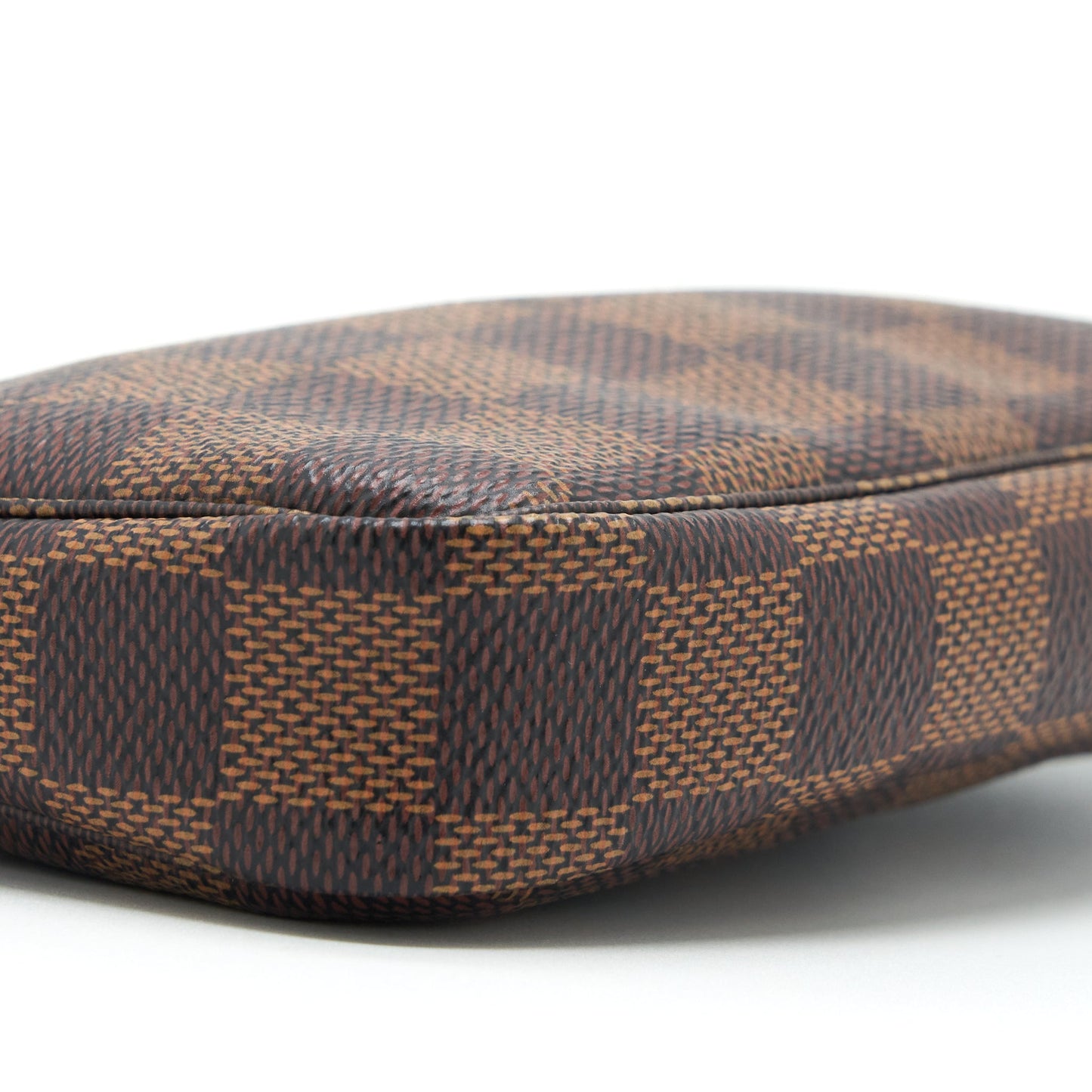Louis Vuitton Mini Pochette Accessories Damier Ebene Canvas