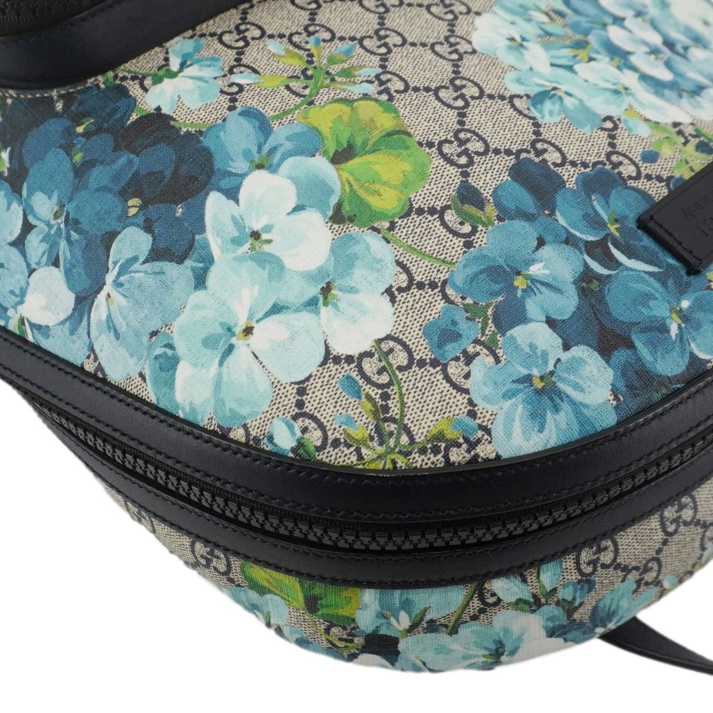 GUCCI Blooms Medium GG Supreme Monogram Backpack Beige 406370