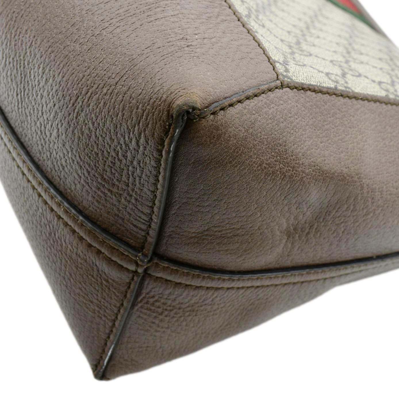 GUCCI Ophidia Soft GG Supreme Tote Bag Brown 547947