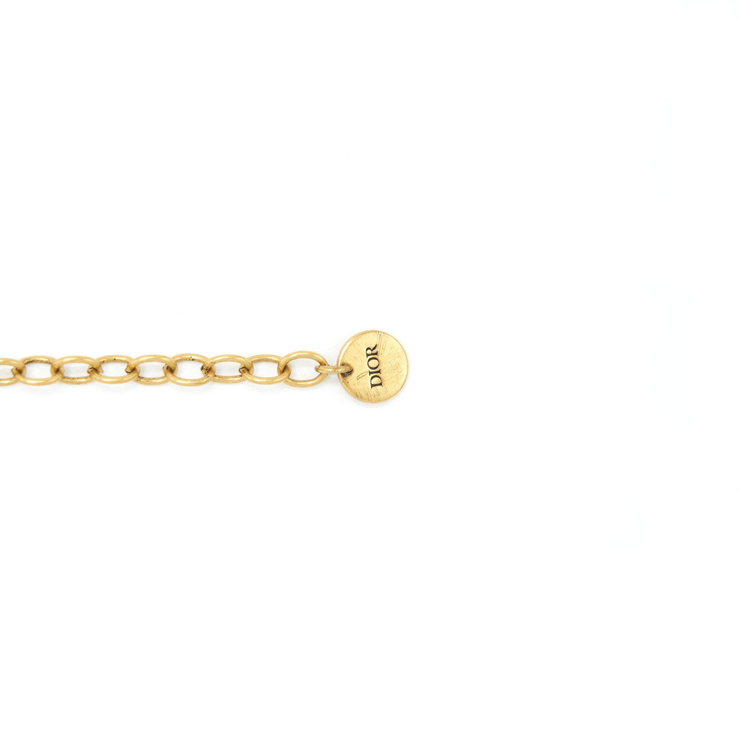 Dior Jâadior Choker Antique Gold-Finish Metal