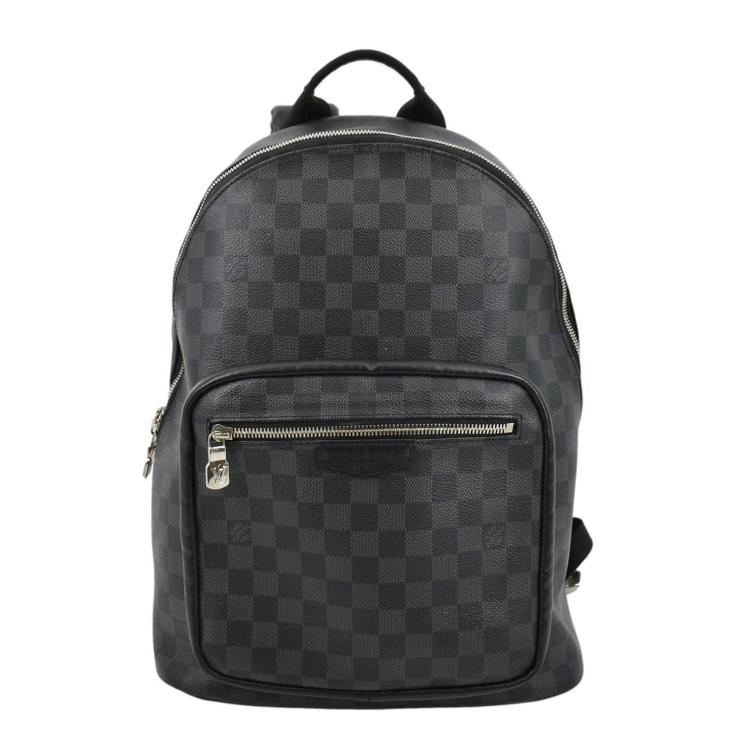 LOUIS VUITTON Josh Damier Graphite Backpack Black