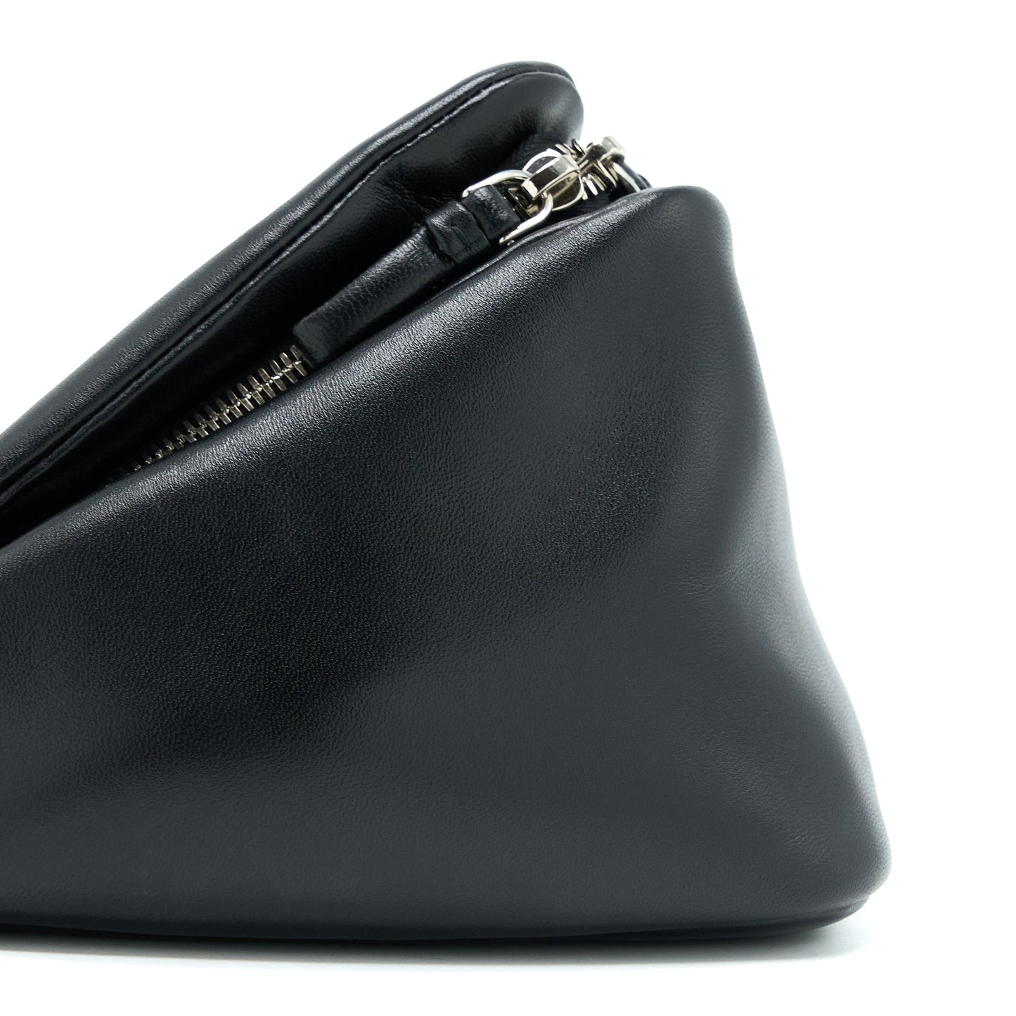 Prada Padded Nappa Triangle Purse Black