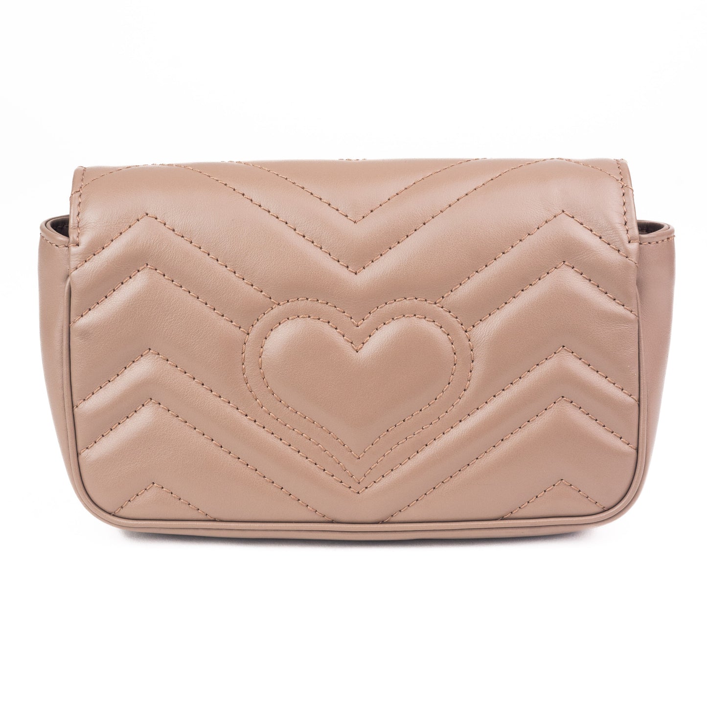 GG Marmont Super Mini Nude