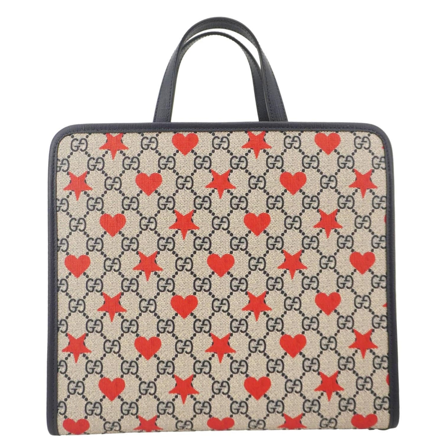 GUCCI Children's Peter Rabbit GG Supreme Canvas Tote Bag Beige 605614