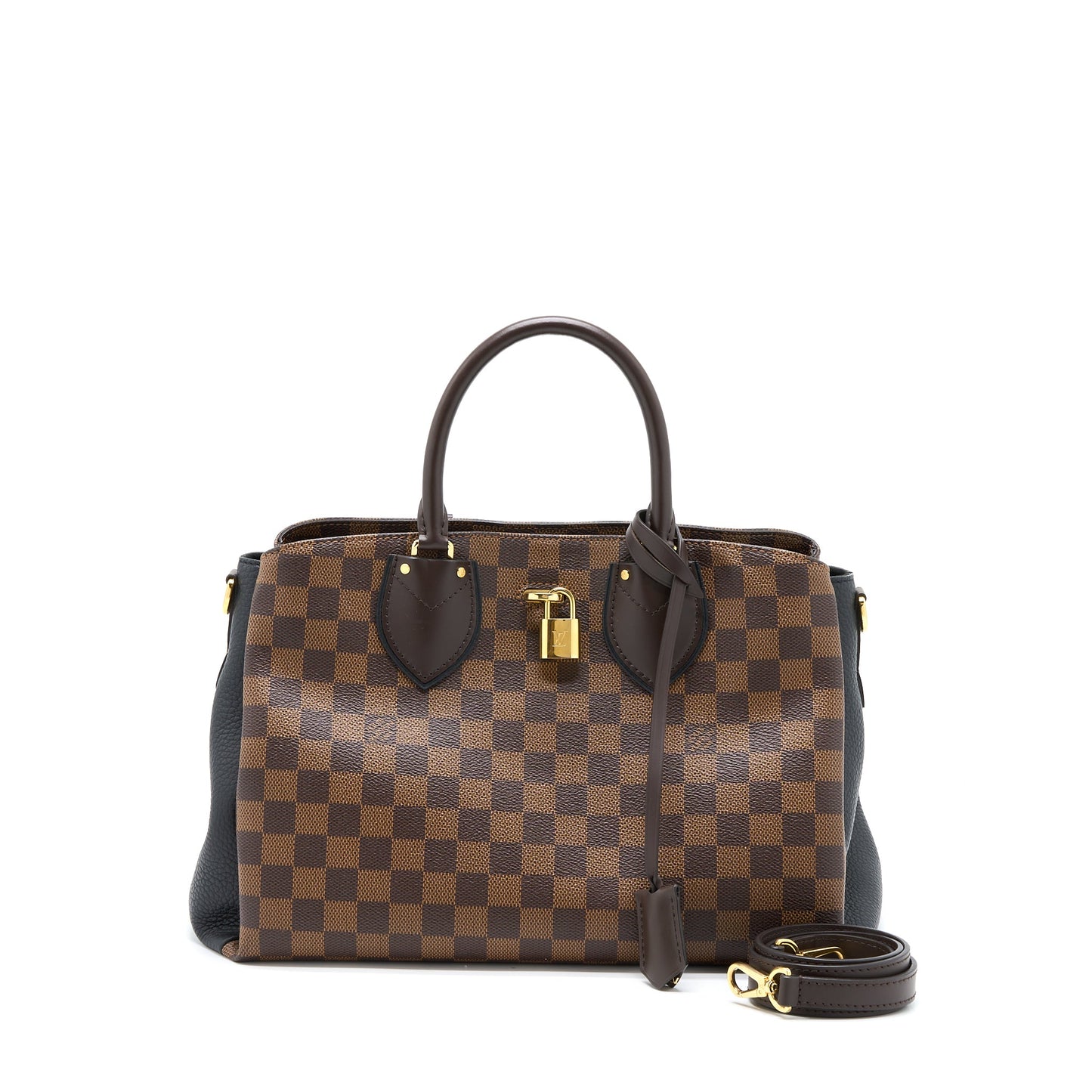 Louis Vuitton Normandy Tote Purse Damier Ebene Canvas