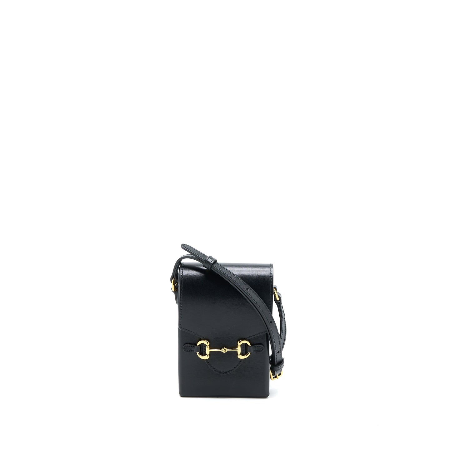 Gucci Horsebit 1955 Mini Purse Calfskin Black
