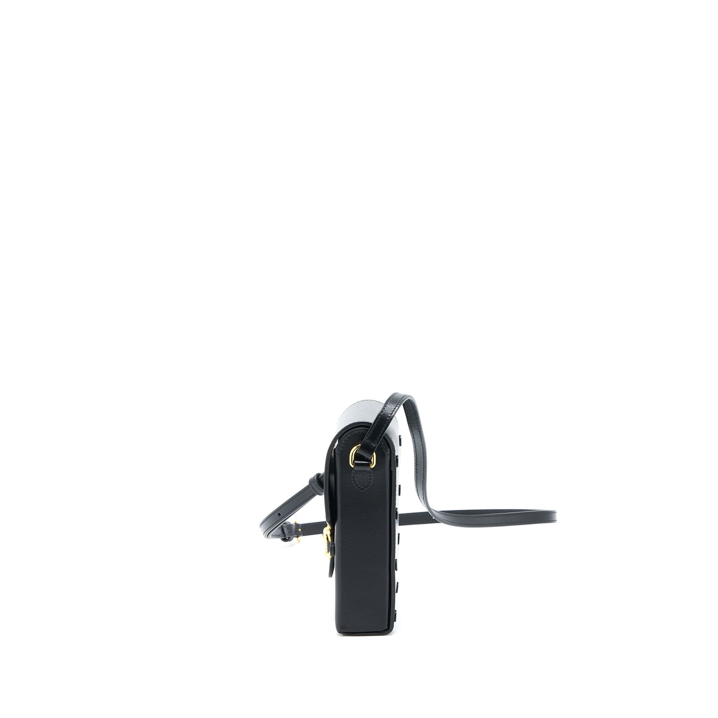 Gucci Horsebit 1955 Mini Purse Calfskin Black
