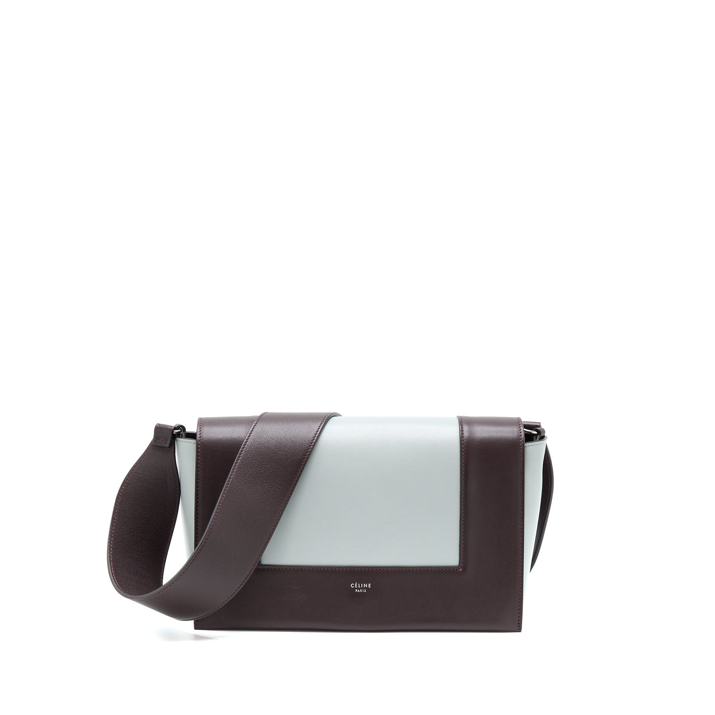 Celine Frame Purse Calfskin Multicolour Ruthenium Hardware