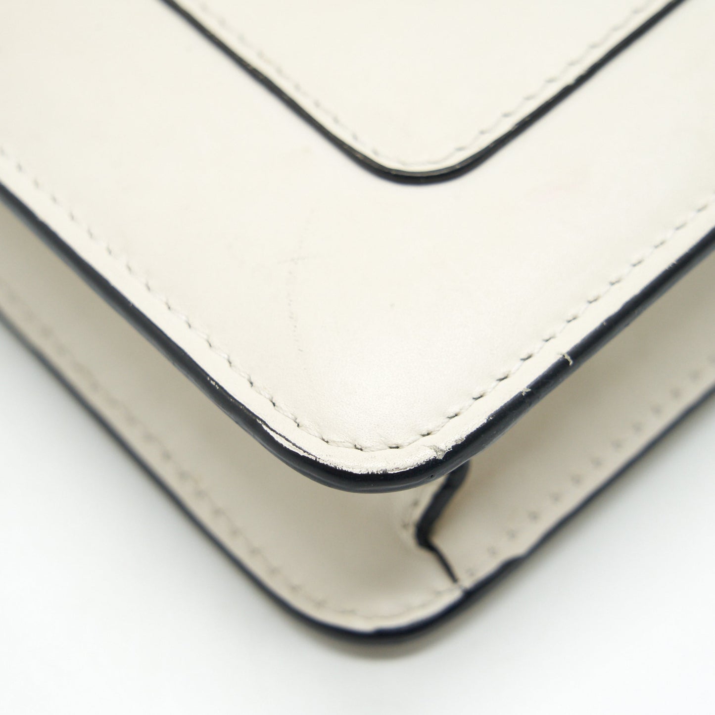 Bvlgari Serpenti Forever Crossbody Bag White LGHW