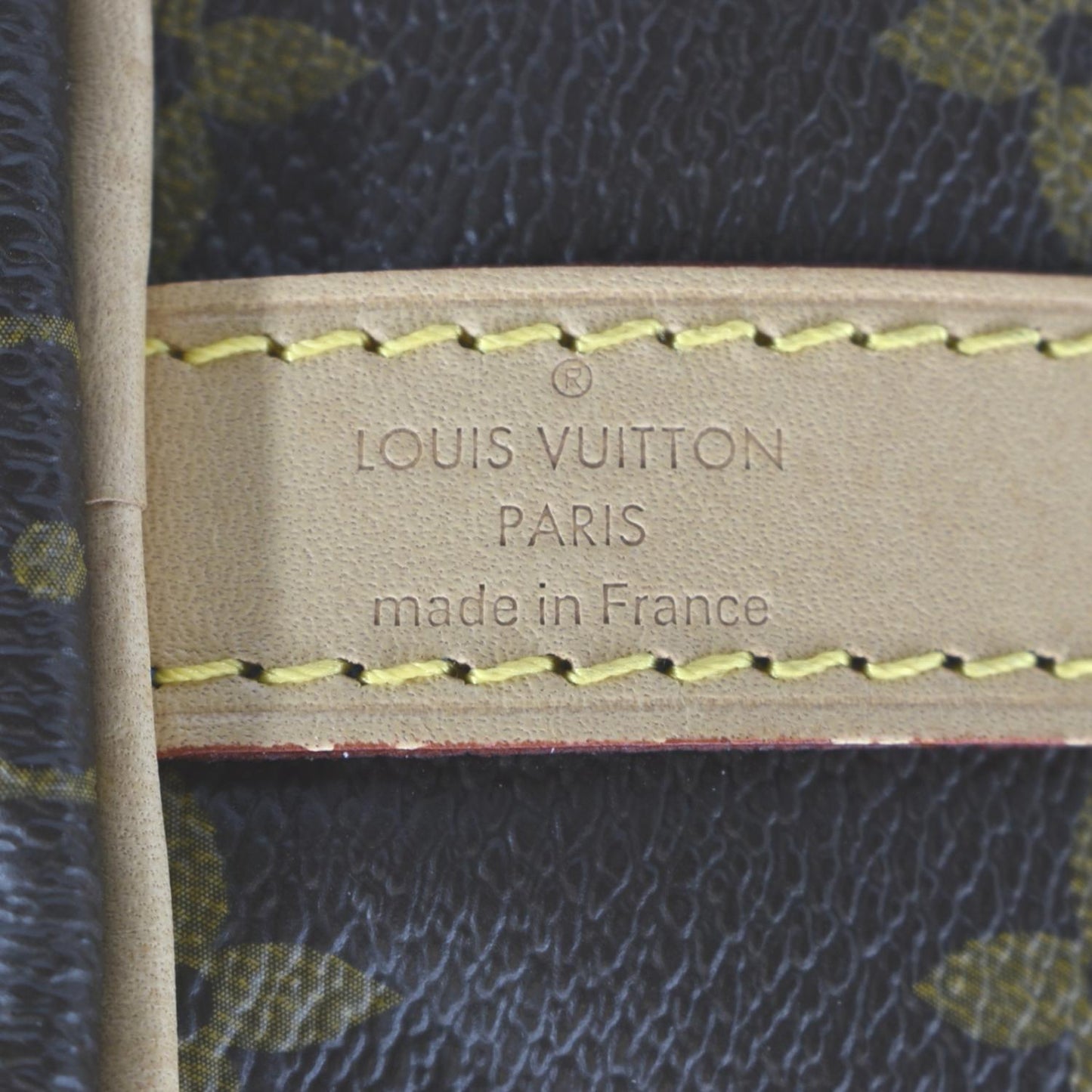 LOUIS VUITTON Speedy 40 Bandouliere Heritage Monogram Canvas Travel Bag Brown