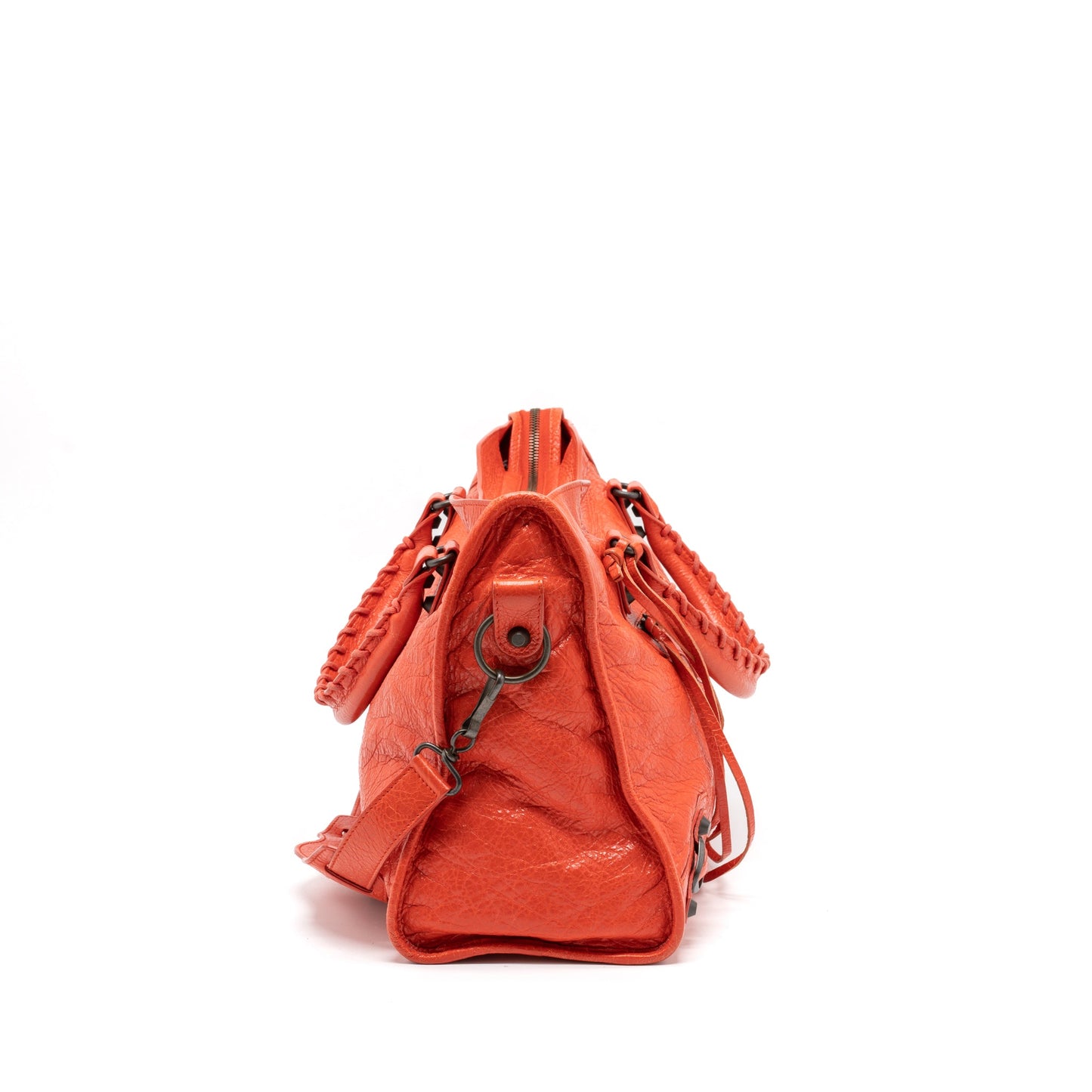Balenciaga Classic City Purse Nappa Tomato/Red Black Hardware
