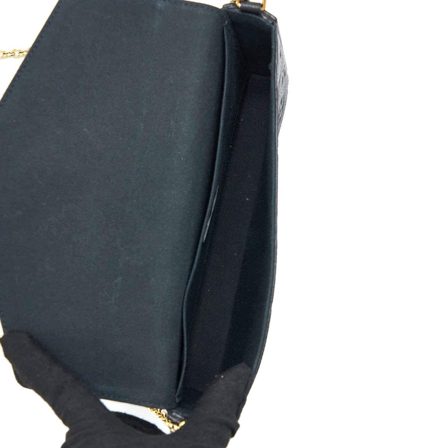 Louis Vuitton Felicie Pochette Monogram Empreinte Black