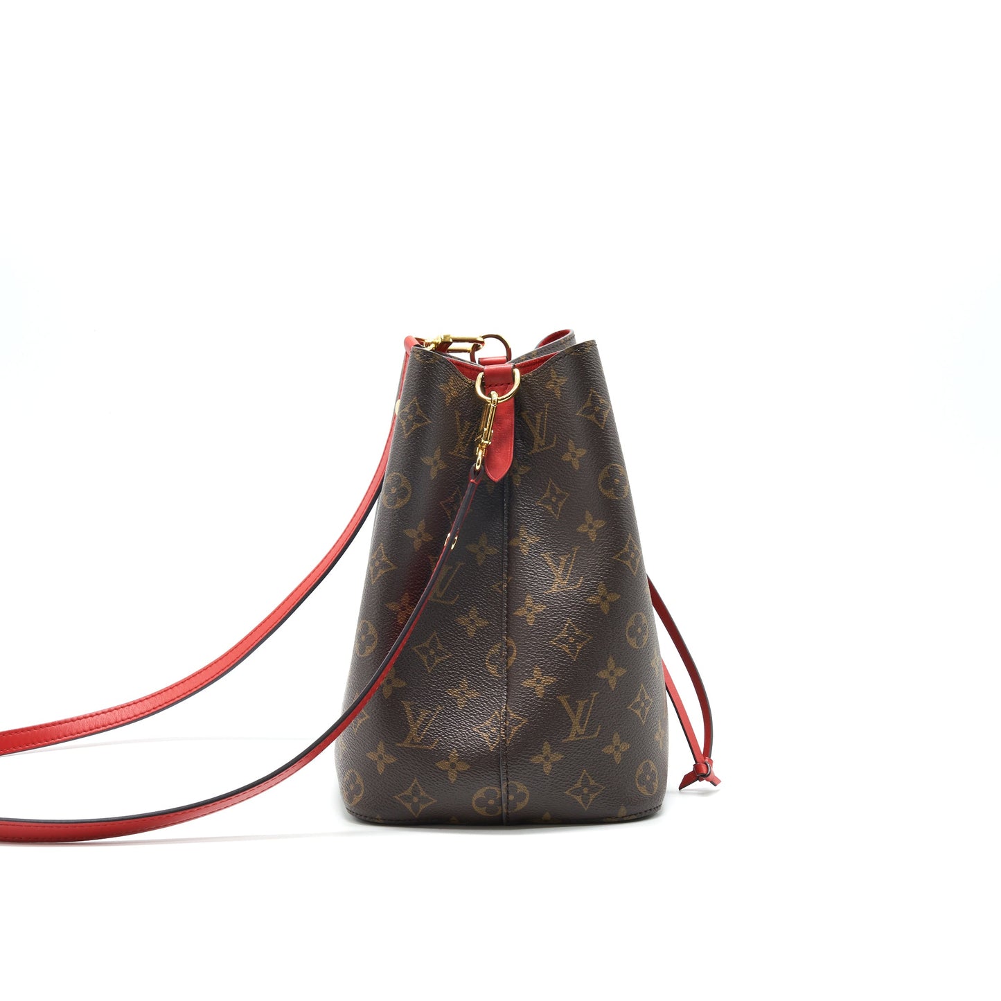 LOUIS VUITTON NEO NOE MONOGRAM CANVAS IN RED