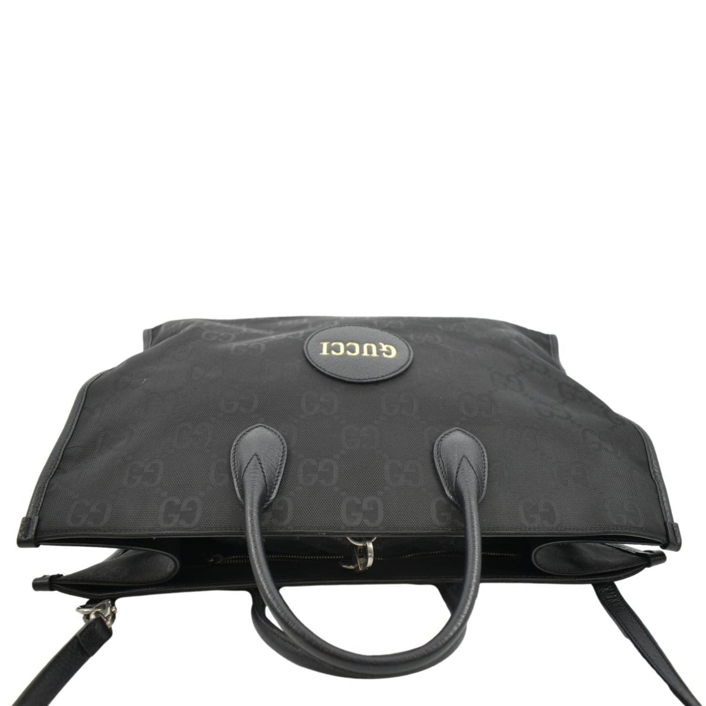 GUCCI Off The Grid GG Nylon Tote Bag Black 630353