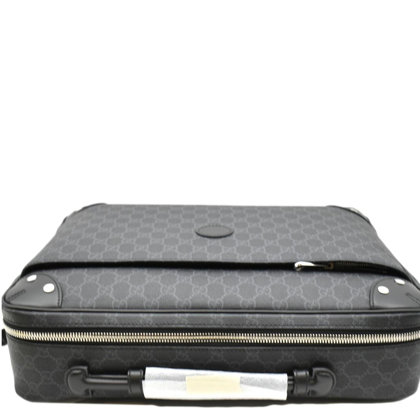 GUCCI GG Briefcase Supreme Canvas Backpack Bag Black 658543
