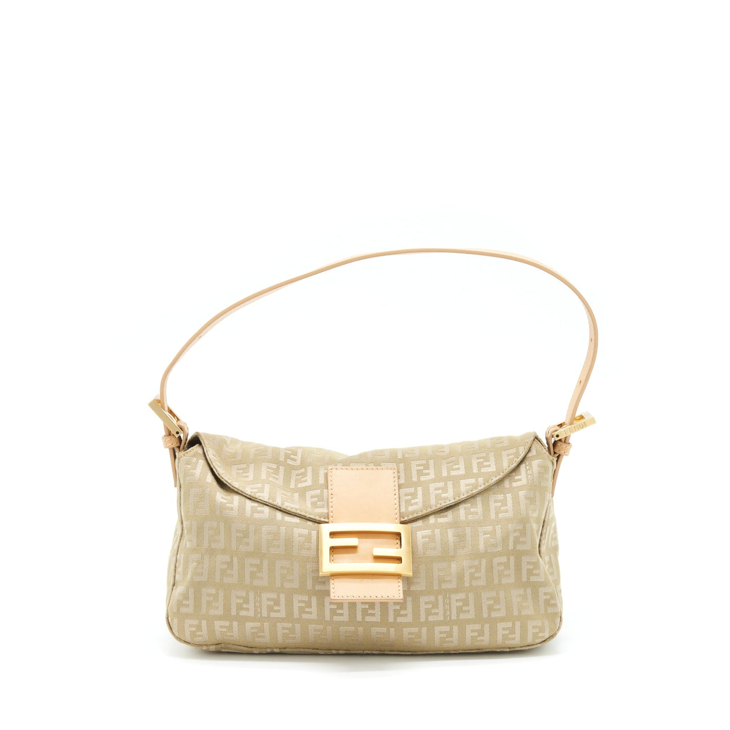 Fendi Vintage Baguette Fabric Beige
