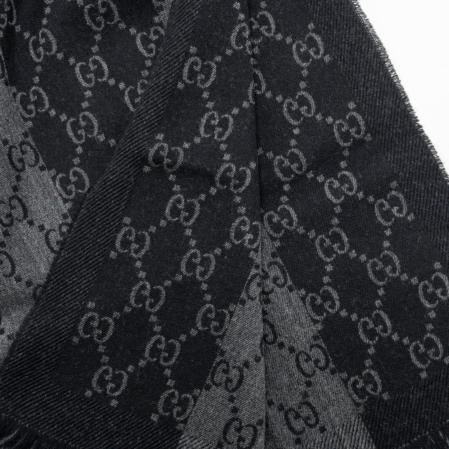 Gucci Jacquard Scarf Wool Multicolour