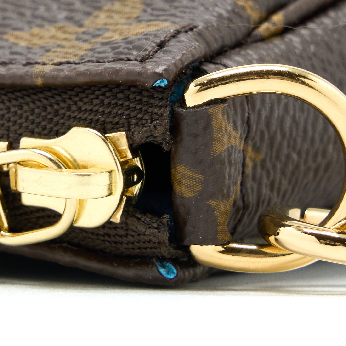 Louis Vuitton 2022 Christmas Limited Mini Pochette Accessories Monogram Canvas Tokyo Boutique