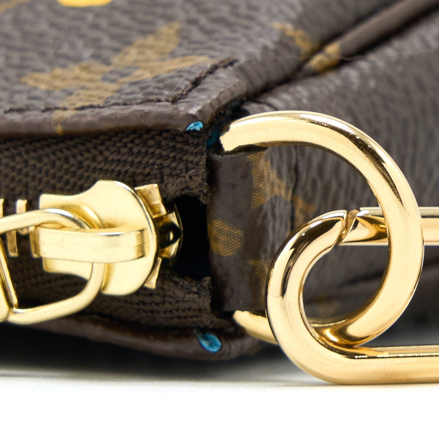 Louis Vuitton 2022 Christmas Limited Mini Pochette Accessories Monogram Canvas Tokyo Boutique