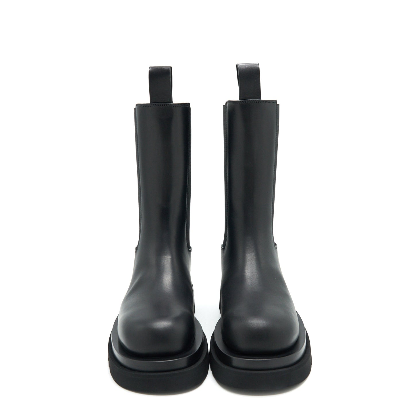 Bottega Veneta size 37.5 Lug Boots Black