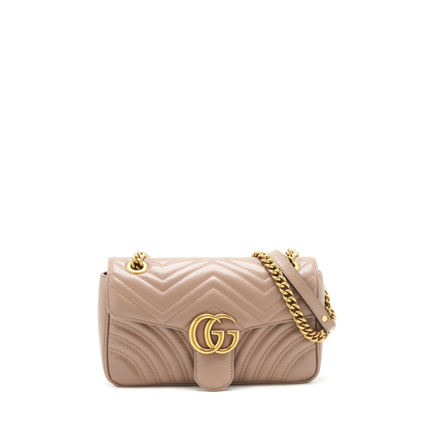 Gucci Marmont Small Dusty Pink matelassÃ© Mini Purse