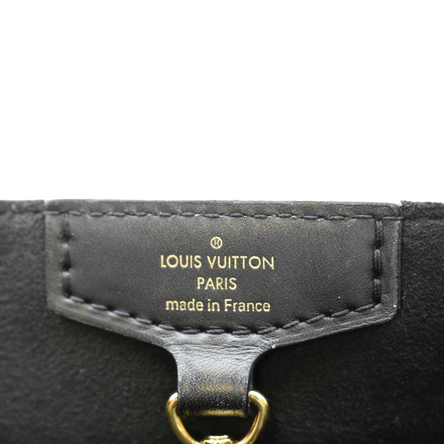 LOUIS VUITTON Belmont Damier Ebene Shoulder Bag Brown