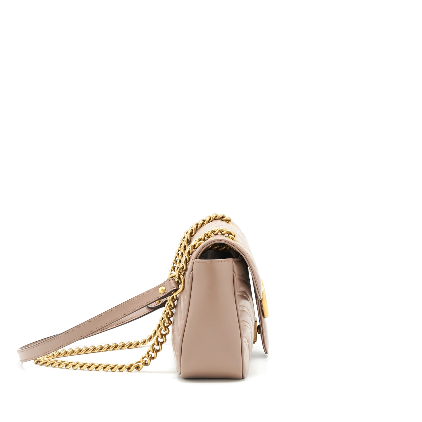 Gucci Marmont Small Dusty Pink matelassÃ© Mini Purse