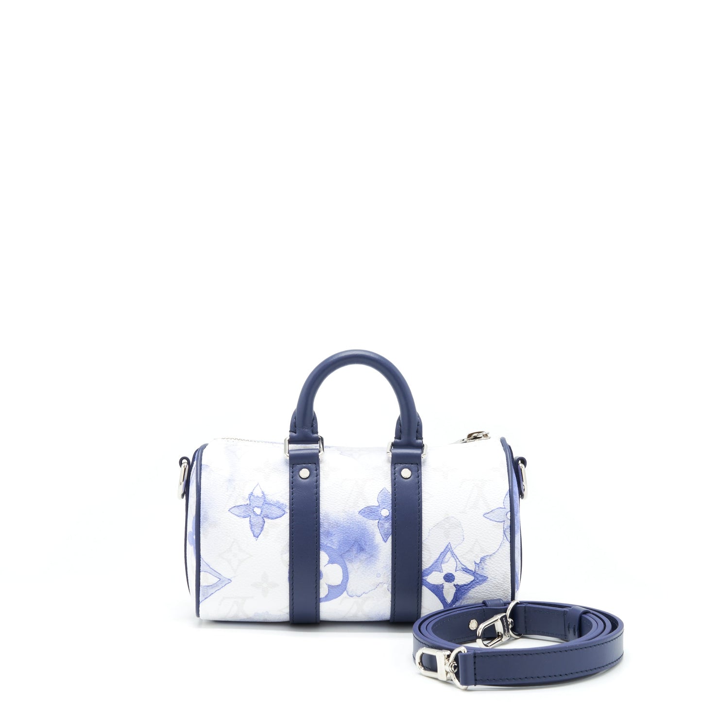 Louis Vuitton Keepall Monogram Watercolor Blue Canvas