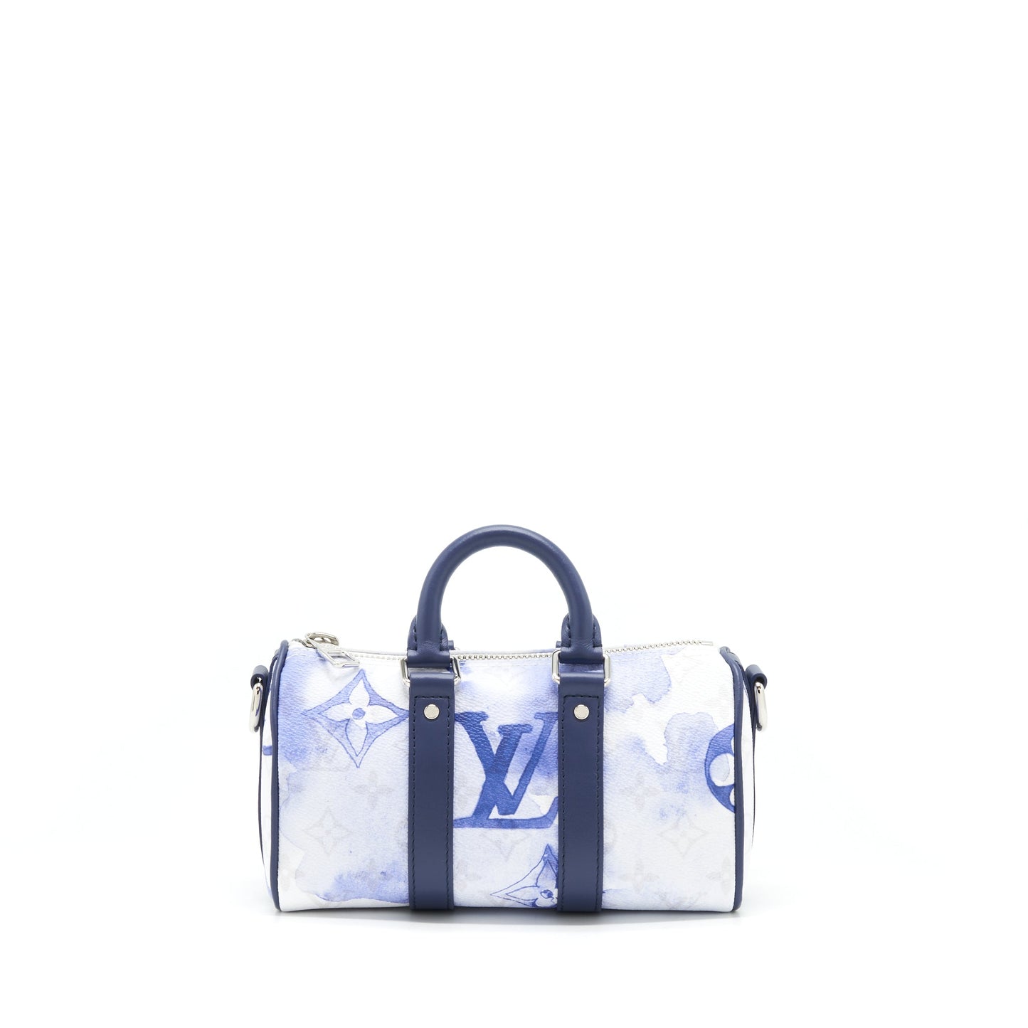 Louis Vuitton Keepall Monogram Watercolor Blue Canvas