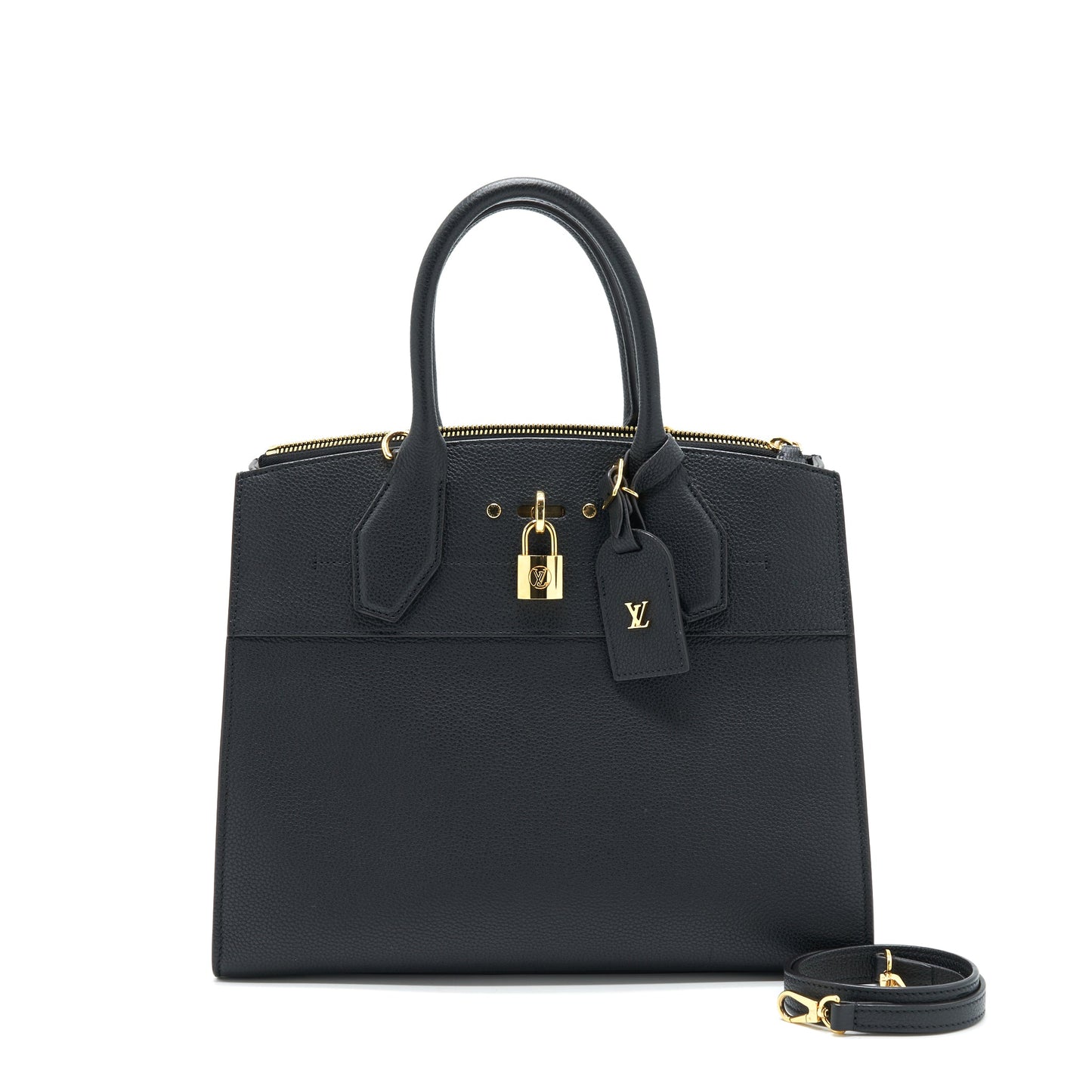 Louis Vuitton City Steamer Black with Autres Cuirs Leather