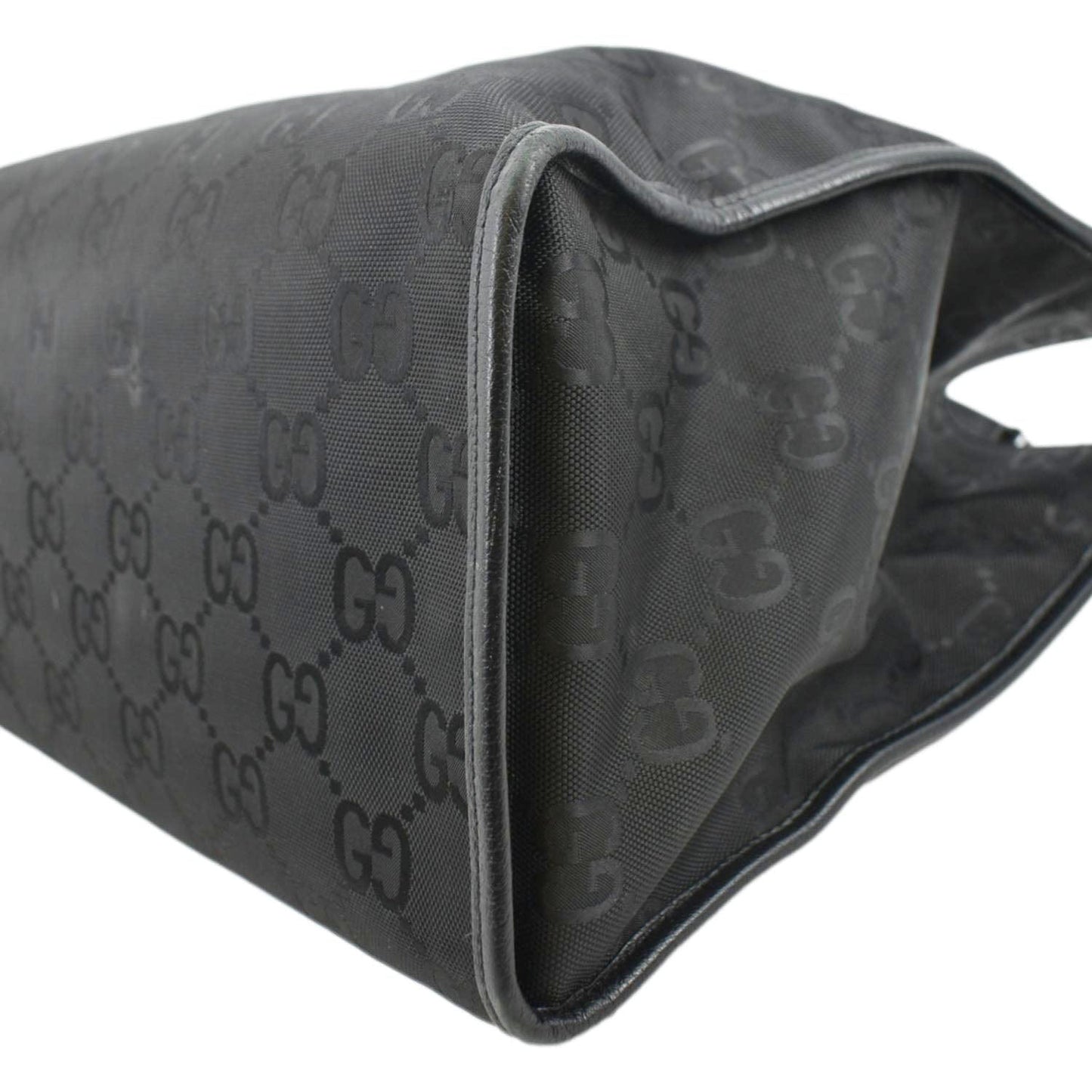 GUCCI Off The Grid GG Nylon Tote Bag Black 630353
