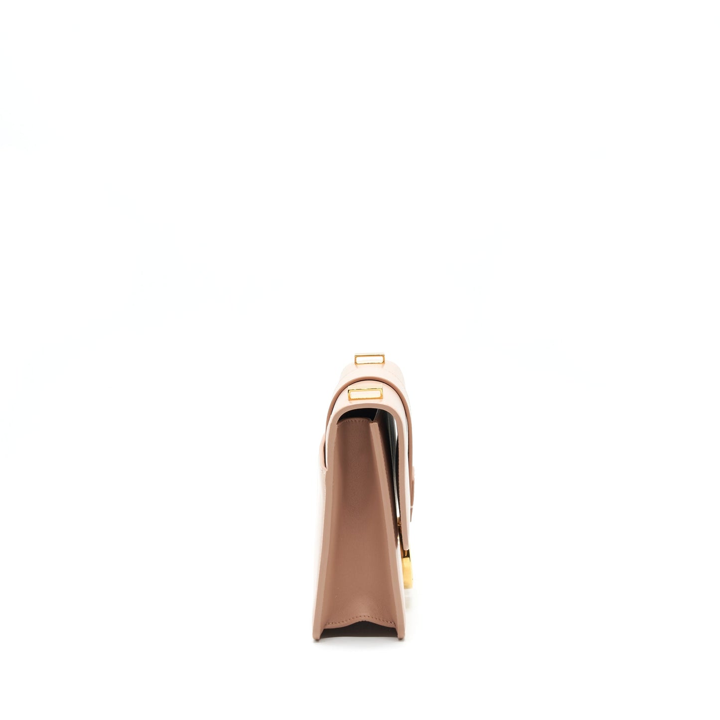 Dior Montaigne 24 Medium Flap Purse Beige Pink with