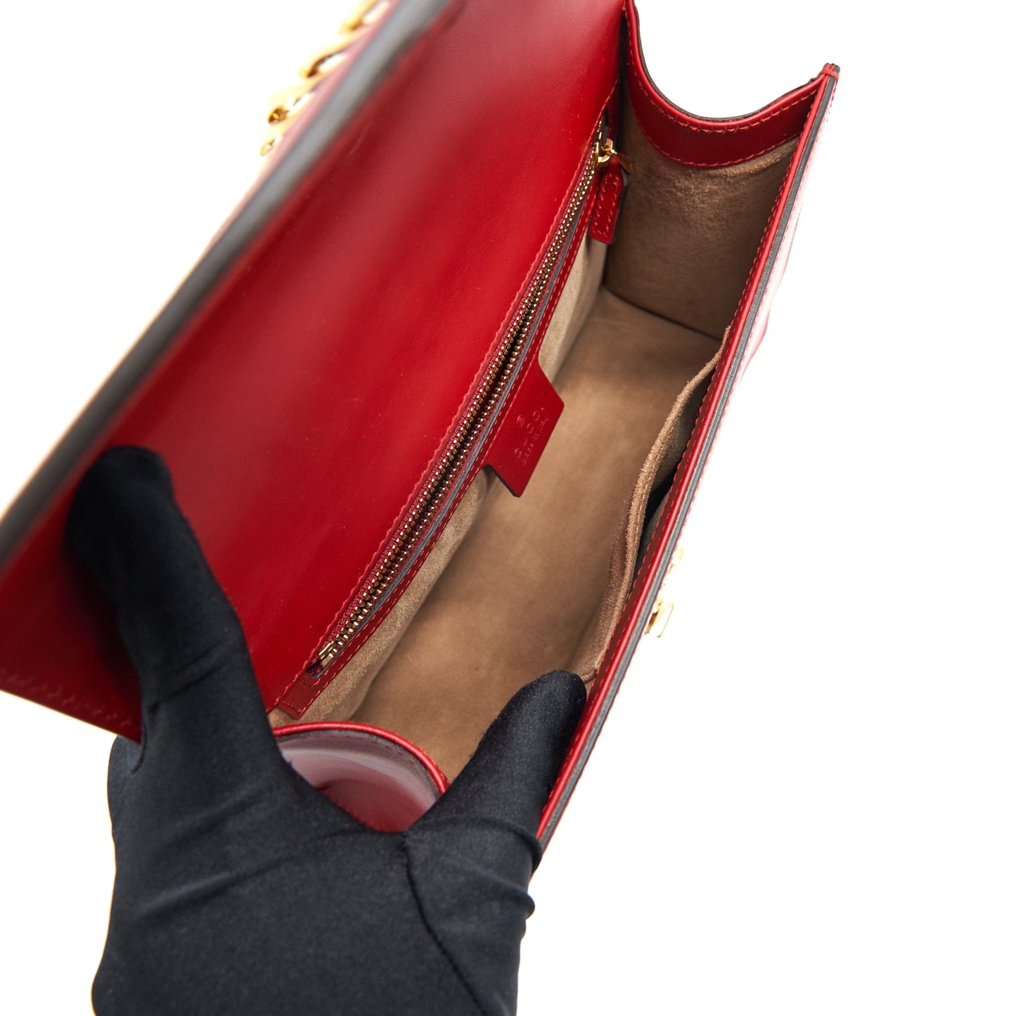 Gucci Small Sylvie Bag Red with GHW