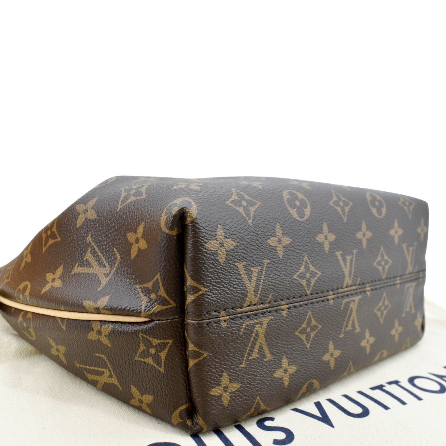 LOUIS VUITTON Turenne PM Monogram Canvas Shoulder Bag Brown